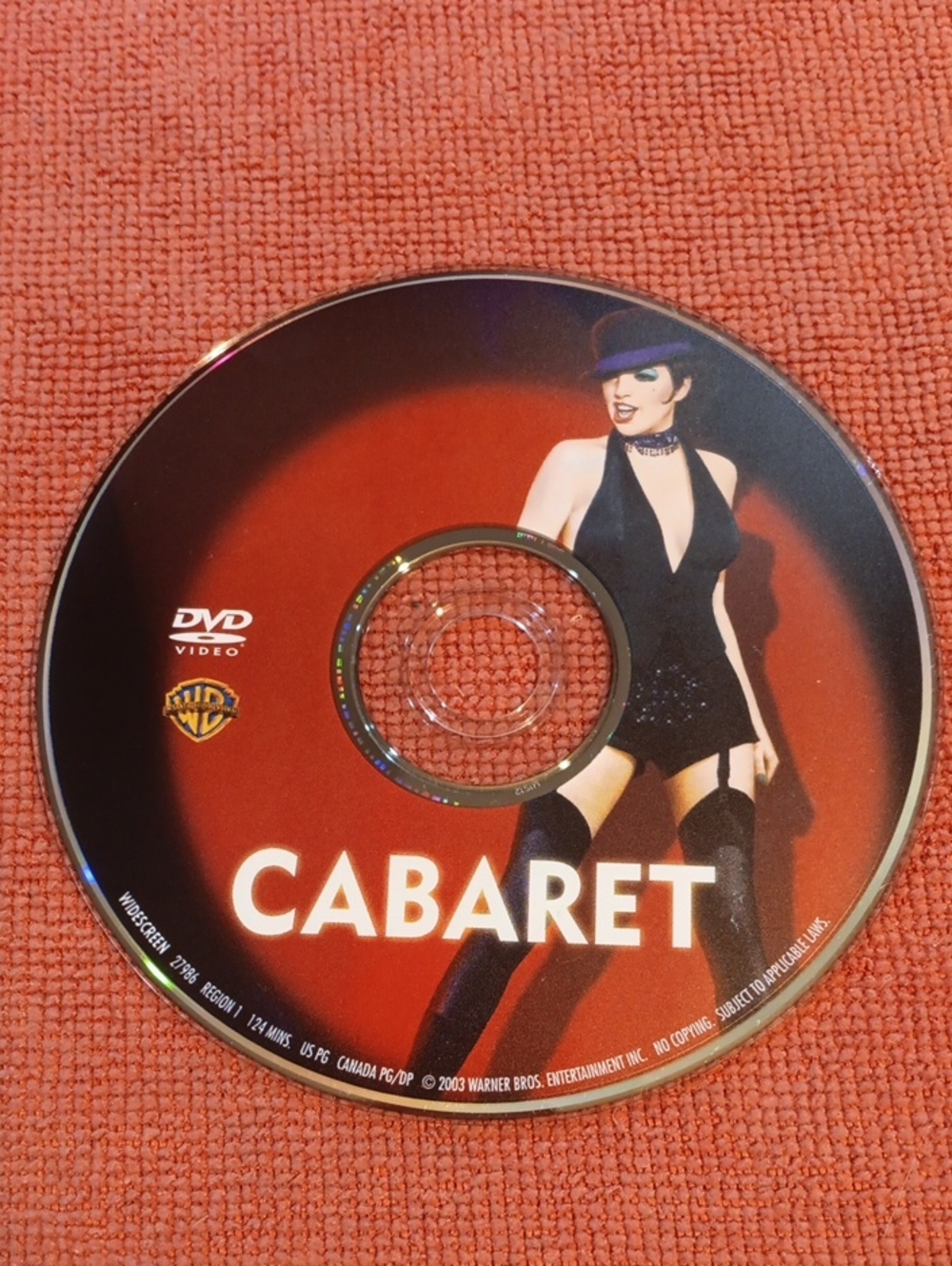 Cabaret DVD *NO CASE*